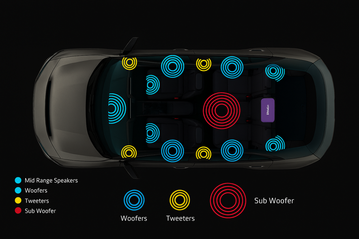Sound System in BE 76
