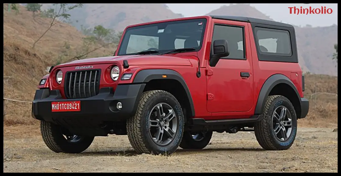 Mahindra Thar Boxy Silhouette