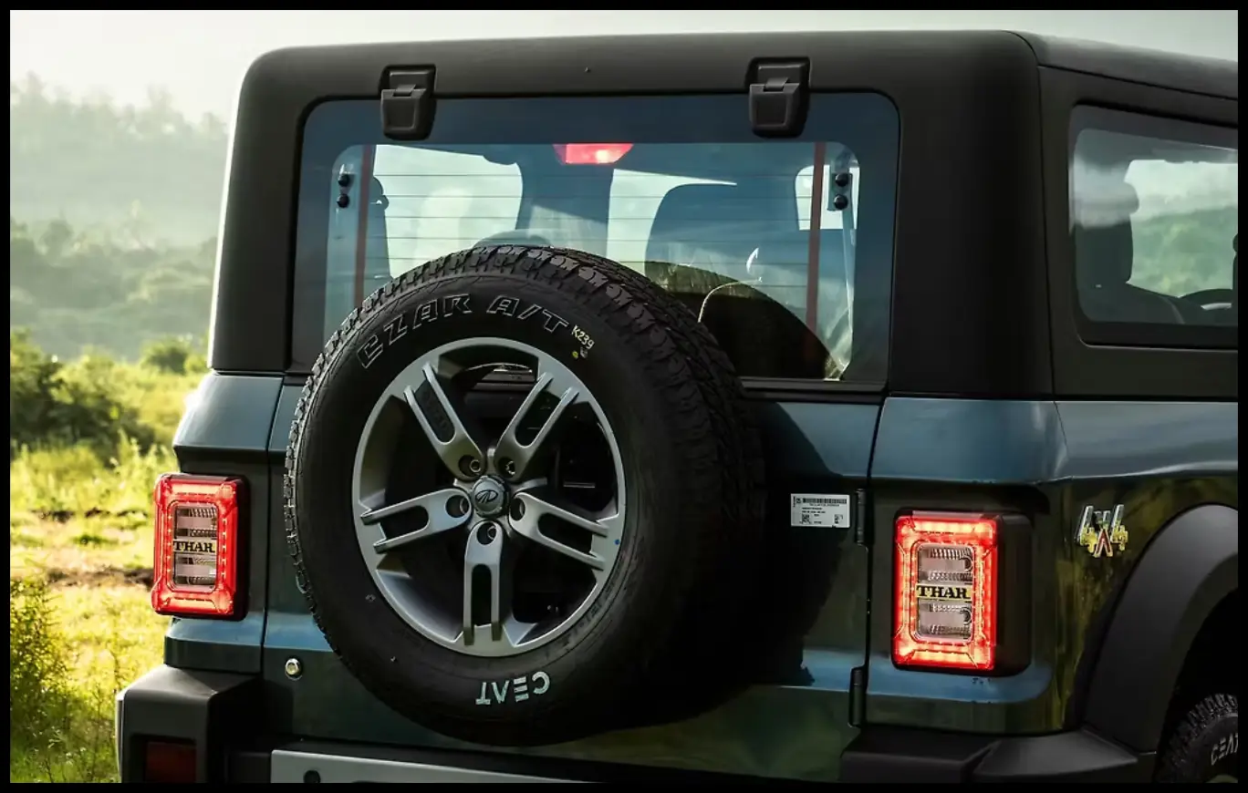 Mahindra Thar Rear Design