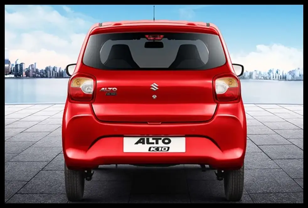 Alto K10 Rear View