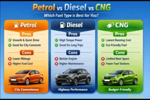 Petrol vs CNG vs Diesel